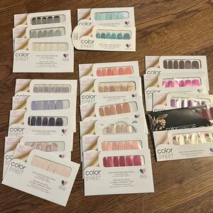 Color Street Collection - Pink, Purple, Blue, and More! 21 unopened sets